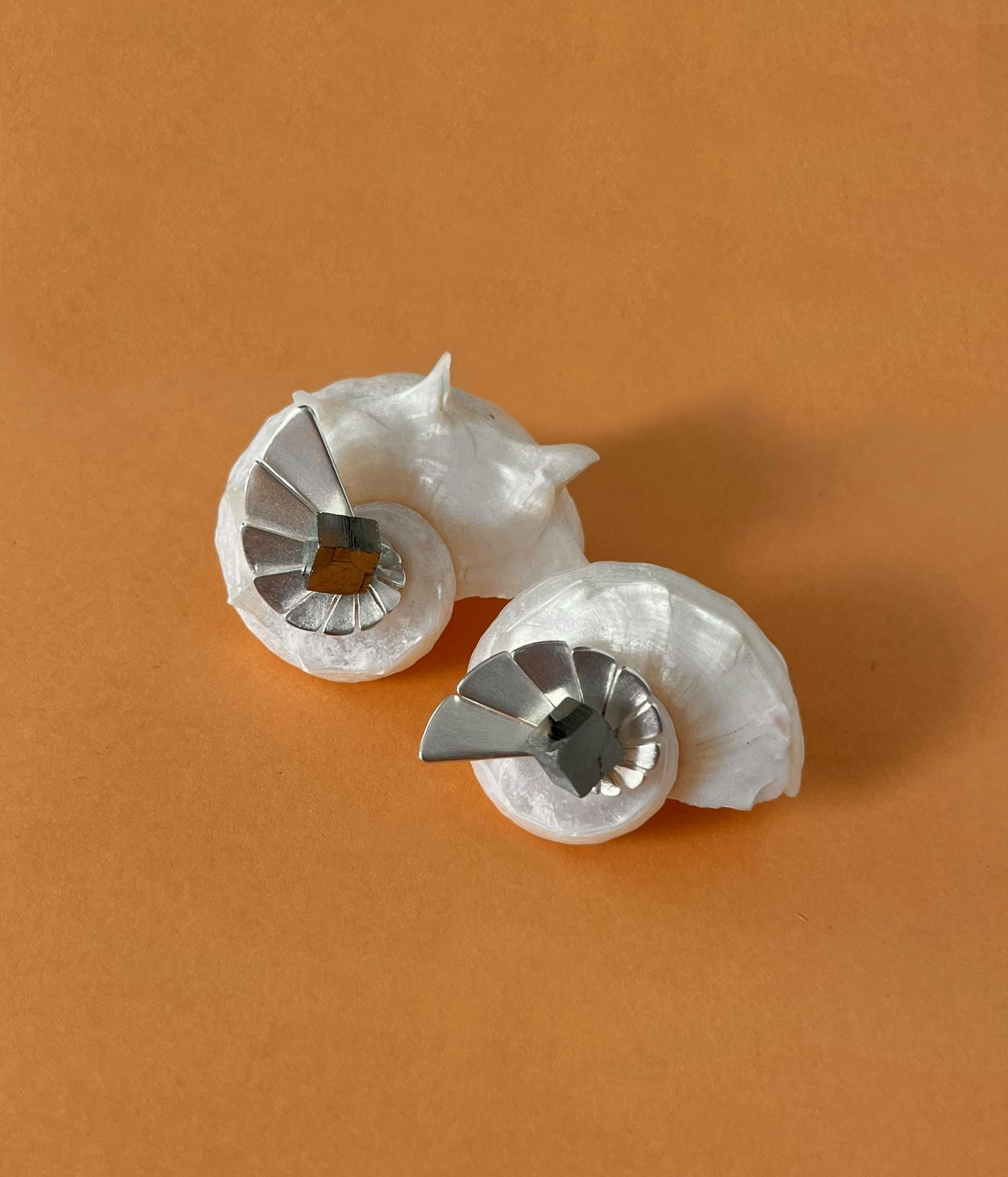 Brincos Mini Nautilus Toujour - Brincos | Vangloria Jewelry Design