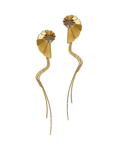 Brincos Longos Nautilus Toujour - Brincos | Vangloria Jewelry Design