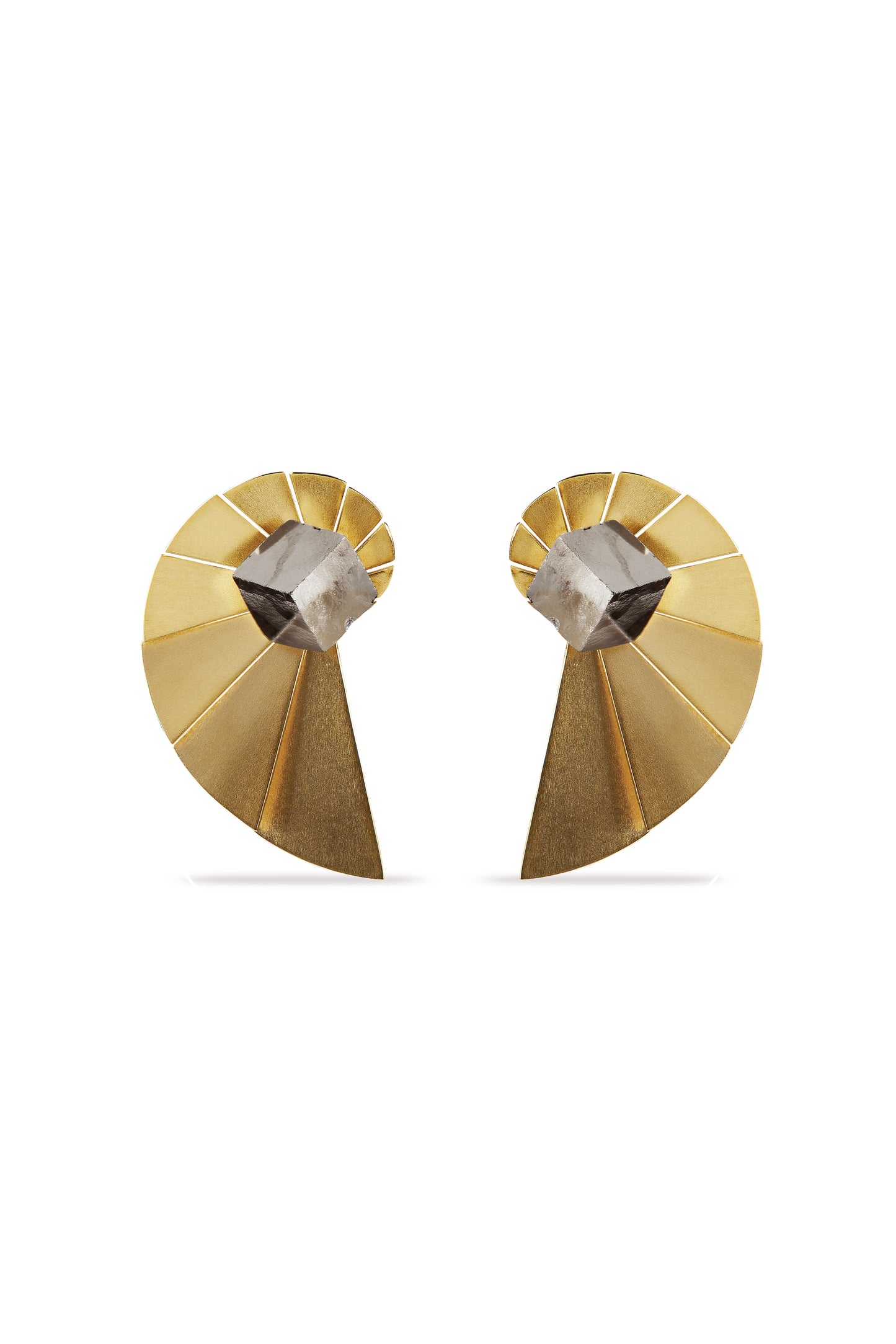 Brincos Nautilus Dourados - Brincos | Vangloria Jewelry Design