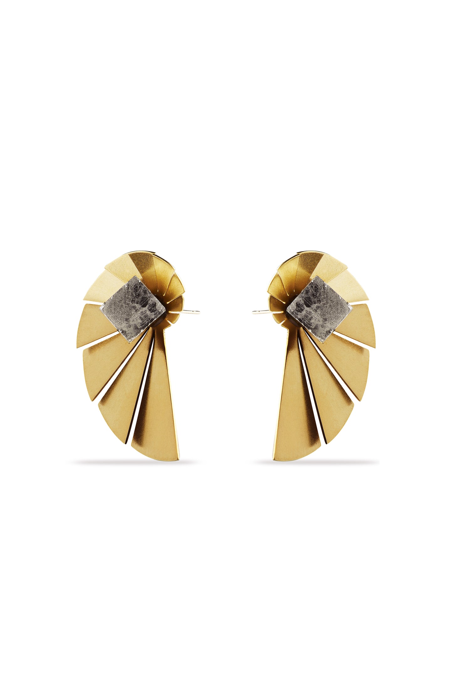 Brincos Nautilus Dourados - Brincos | Vangloria Jewelry Design
