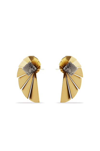 Brincos Nautilus Dourados - Brincos | Vangloria Jewelry Design