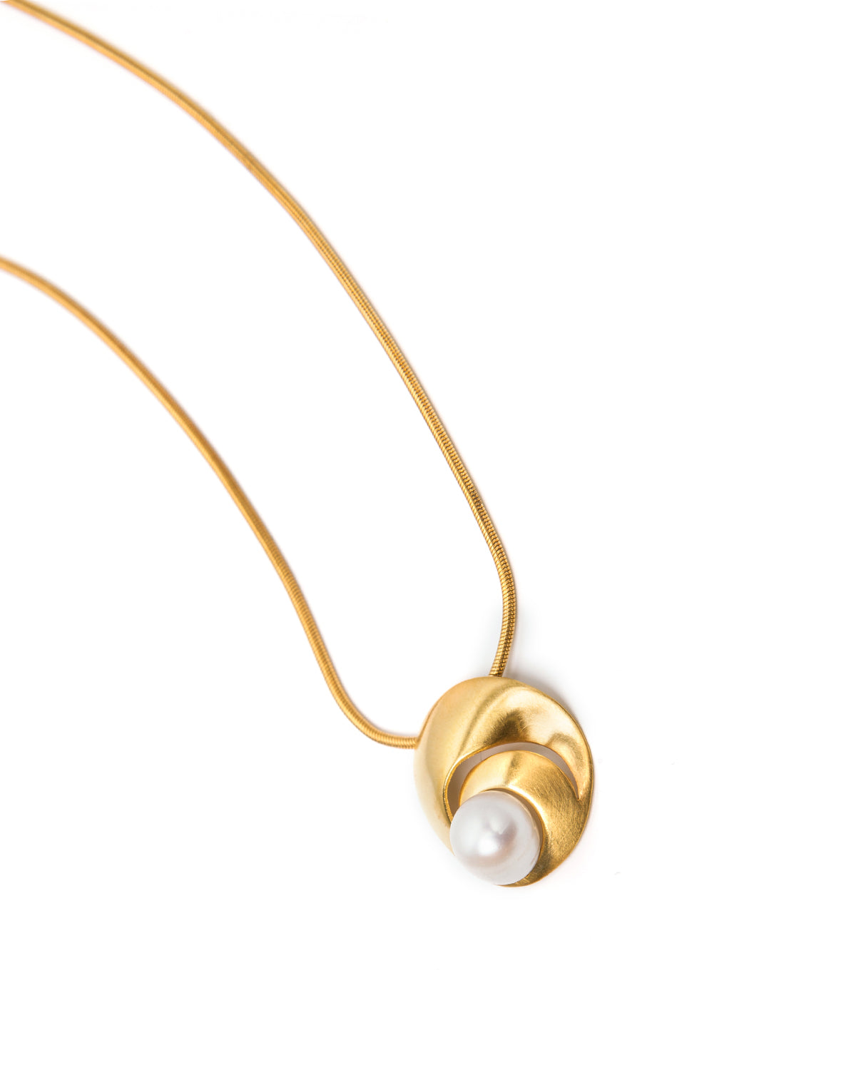Colar Pearl Shell Escovado - Colares | Vangloria Jewelry Design
