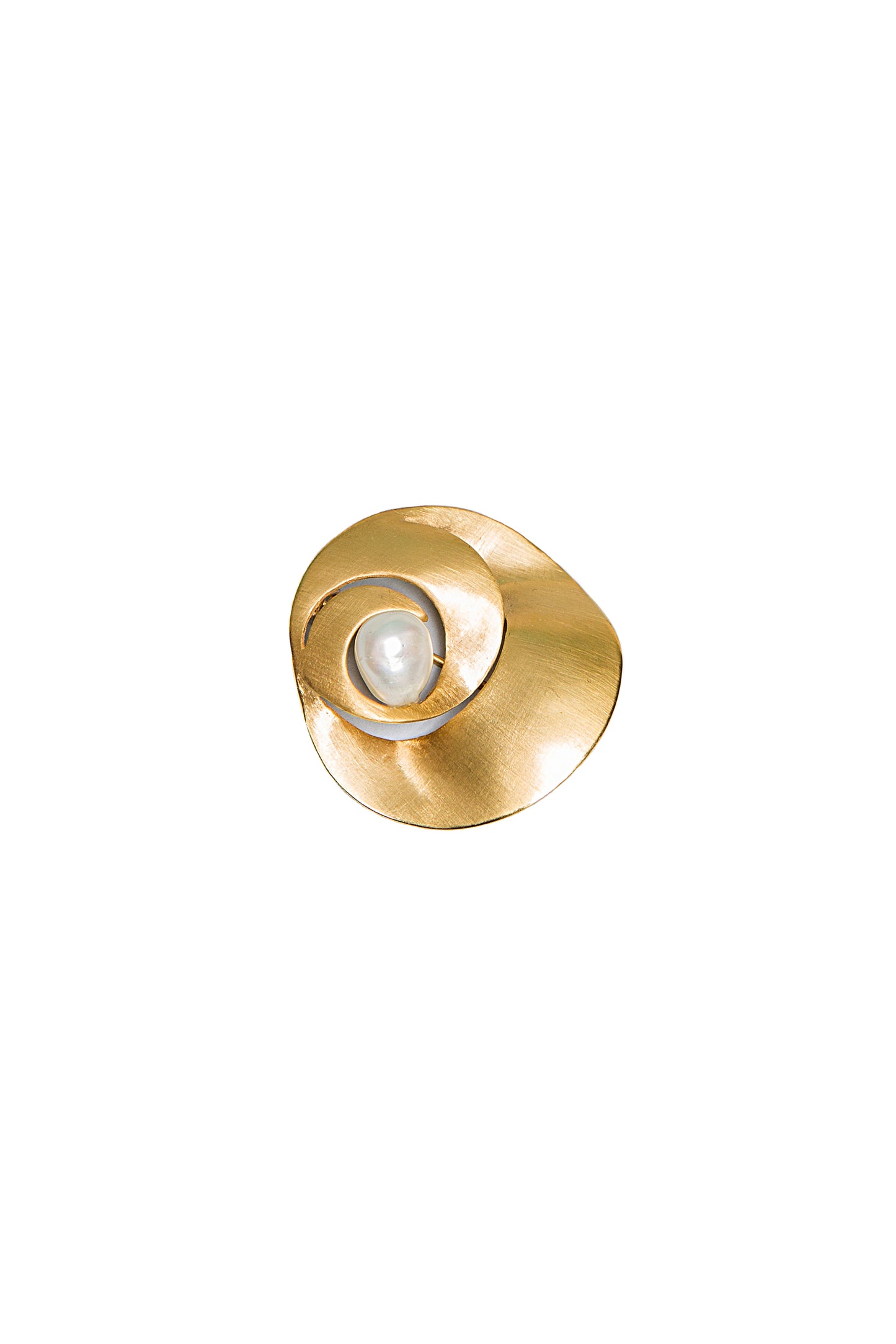 Pregadeira Pearl Shell Escovada - Pregadeira | Vangloria Jewelry Design