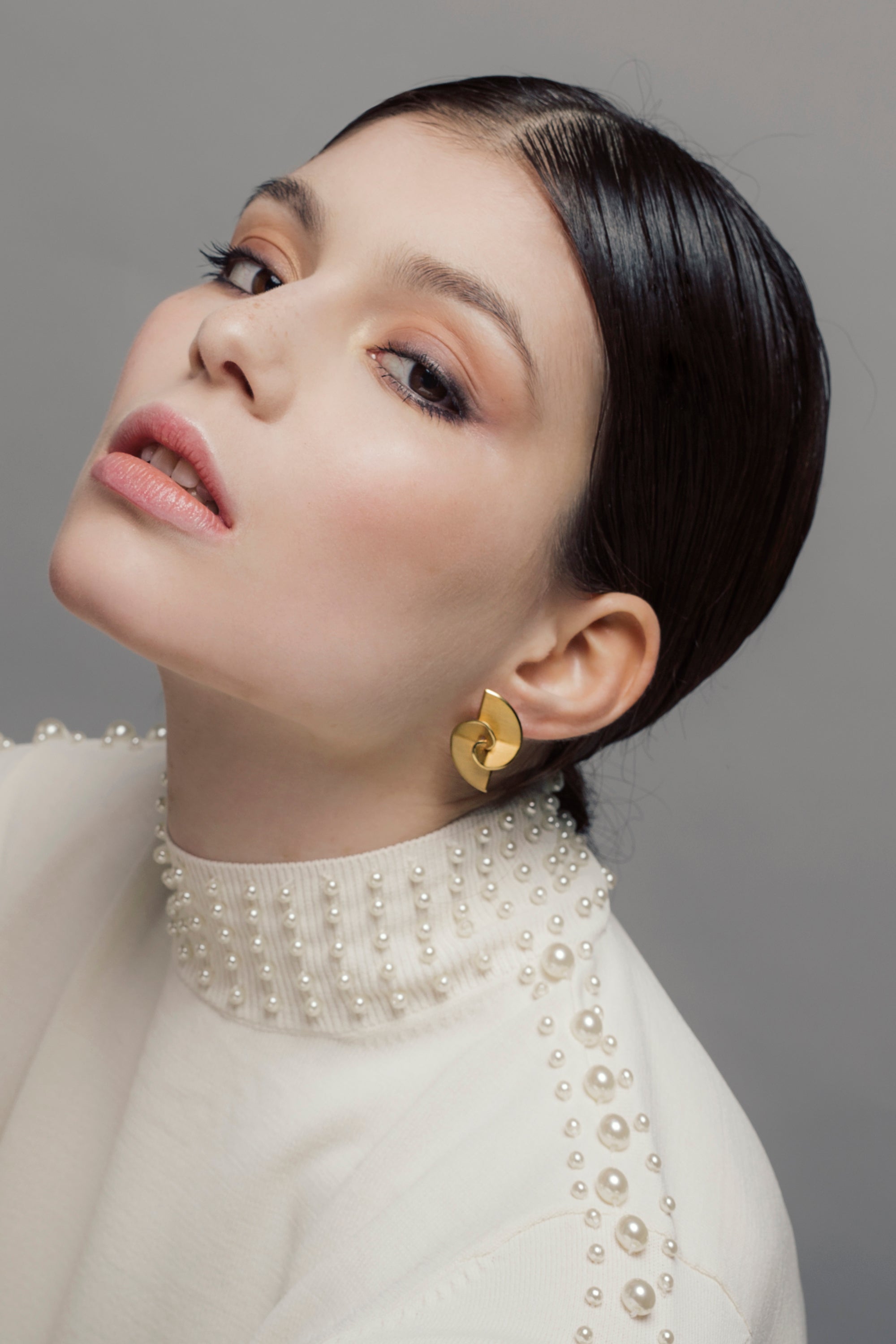 Brincos Golden Spiral II - Brincos | Vangloria Jewelry Design