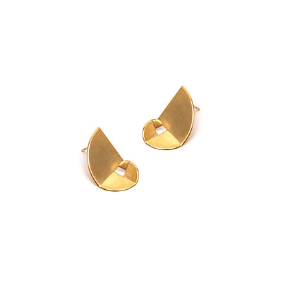 Golden Spiral I Earrings