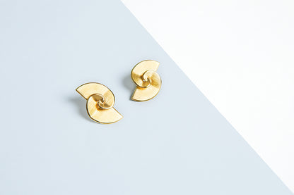 Brincos Golden Spiral II - Brincos | Vangloria Jewelry Design