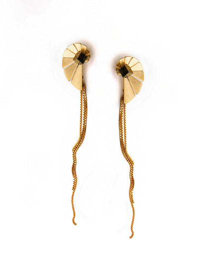 Brincos Longos Nautilus Toujour - Brincos | Vangloria Jewelry Design