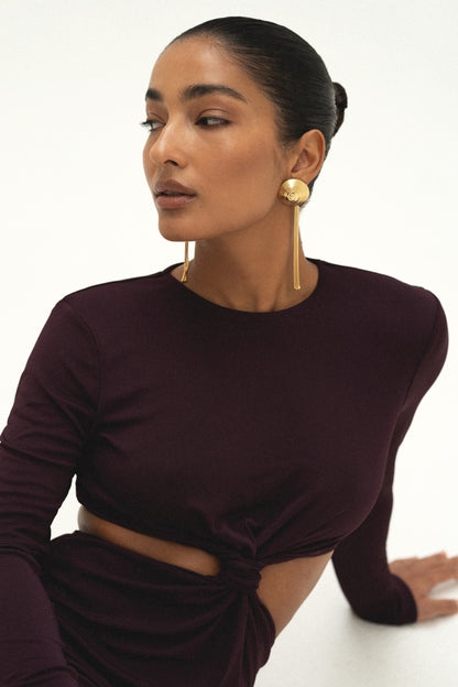 Brincos Longos Mirabilis - Brincos | Vangloria Jewelry Design