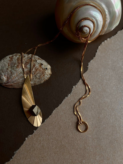 Colar Longo Nautilus Extended Dourado - Colares | Vangloria Jewelry Design