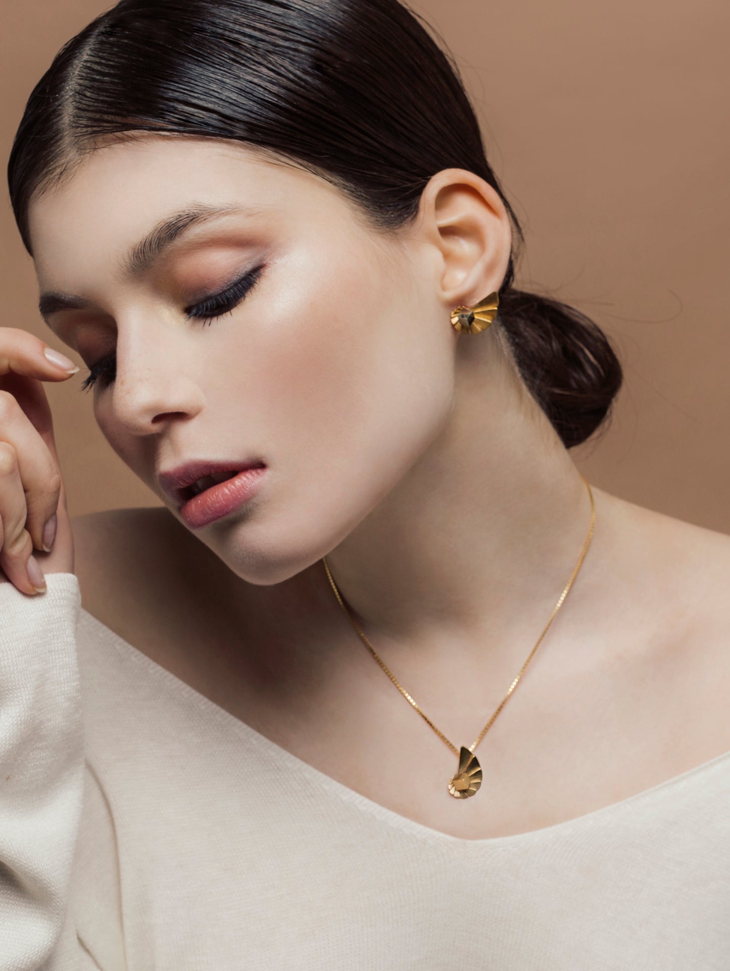 Brincos Mini Nautilus Toujour - Brincos | Vangloria Jewelry Design