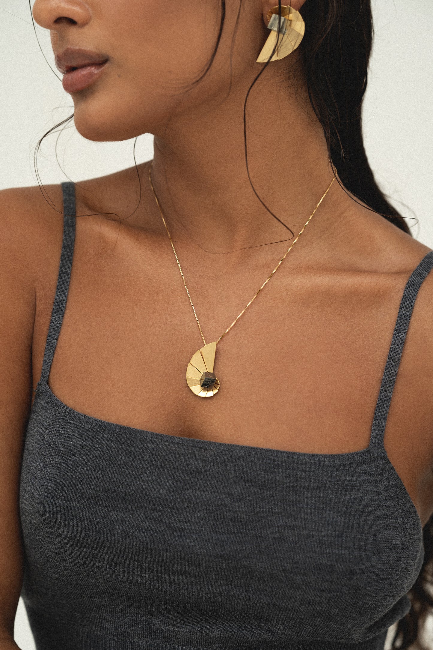 Colar Nautilus Dourado - Colares | Vangloria Jewelry Design